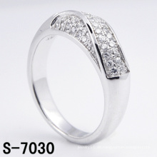 Neue Design Modeschmuck 925 Sterling Silber Ring mit CZ (S-7030)